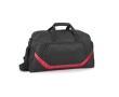 Sports bag for the gym club with inner lining, Active colour red