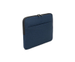 High-density recycled polyester laptop sleeve, 14\" colour blue