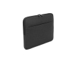 High-density recycled polyester laptop sleeve, 14\" colour dark grey