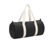 Eco sports bag with inner pocket 24L 380 g/m2 colour black