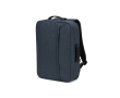 Compact recycled polyester backpack with trolley strap, 15.6\" colour blue