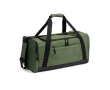 Recycled polyester sports bag with spacious 37L compartment colour dark green