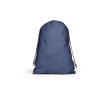 Large non-woven drawstring backpack with heat-sealed closure 60 g/m² colour blue