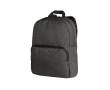 Polyester laptop backpack with plenty of storage 14'' colour dark grey