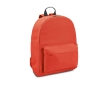 Kid's backpack with front pocket and padded straps colour red