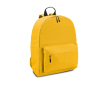 Kid's backpack with front pocket and padded straps colour yellow