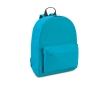 Kid's backpack with front pocket and padded straps colour light blue
