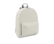 Kid's backpack with front pocket and padded straps colour beige