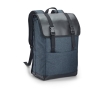 High-density fabric laptop backpack, 17'', Courier colour blue