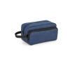 Lined toiletry bag for men made of 300D HD, Trend colour blue