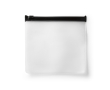 Zip pocket bag for face masks, small colour black