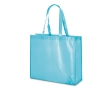 Non-woven bag with glossy lamination, 110 g/m2, Colors colour light blue