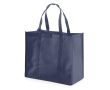 Large non-woven shopping bag, 80gsm, Maltby colour blue