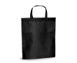 Affordable non-woven bag with short handles, 80 g/m2 colour black