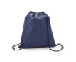 Drawstring made of non-woven material, 80 g/m2, Downtown colour blue