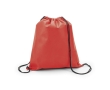 Drawstring made of non-woven material, 80 g/m2, Downtown colour red