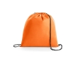 Drawstring made of non-woven material, 80 g/m2, Downtown colour orange