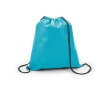 Drawstring made of non-woven material, 80 g/m2, Downtown colour light blue