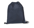 Drawstring bag with reinforced corners, 210D colour blue