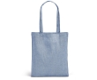 Recycled cotton bag, 140 g/m2, Reciclo colour blue