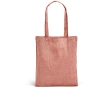 Recycled cotton bag, 140 g/m2, Reciclo colour red