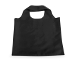 Foldable shopping bag made of 190T polyester, Duet colour black