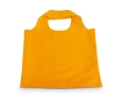 Foldable shopping bag made of 190T polyester, Duet colour orange