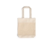 Net bag in natural tone with handles, 180 g/m2, Market Cotton colour natural