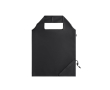 Foldable bag made from recycled plastic, Strawberry RPET colour black