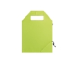 Foldable bag made from recycled plastic, Strawberry RPET colour light-green