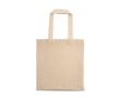 Juco bag with inner compartment and zip, 275 g/m2, Juco colour natural