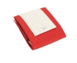 Foldable non-woven bag with handles, 80 g/m2 colour red