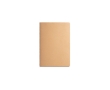 Eco A5 notebook with cardboard cover, cream pages colour natural