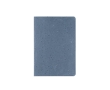 Notebook with coffee shells cover and cotton, A5 colour blue