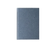 Eco notebook with coffee shells cover, A5 colour blue