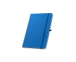 100% RPET notebook with rounded corners, A5 lined pages colour royal blue