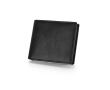 Leather wallet in black colour black
