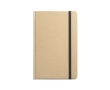 A5 notebook, recycled paper, cardboard cover colour black