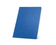 A5 notebook with recycled cardboard cover colour royal blue