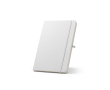Eco notebook in recycled polyester with pen holder, A5 lined pages colour white