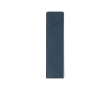 Faux leather pen case with secure closure colour blue