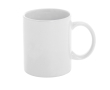 Affordable white ceramic mugs, 330 ml colour white