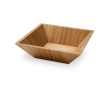 Salad bowl with a natural look, Bamboo colour natural