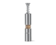 Salt & pepper mill, stainless steel colour matt silver