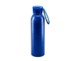 Leak-proof aluminium bottle, silicone handle, 660ml colour blue
