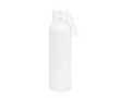 Leak-proof aluminium bottle, silicone handle, 660ml colour white