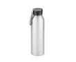Leak-proof aluminium bottle, silicone handle, 660ml colour matt silver