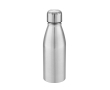 Drinking bottle for athletes, 500 ml, City colour matt silver