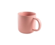 Ceramic mug with speckled matte finish, 370 ml colour light pink