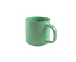 Ceramic mug with speckled matte finish, 370 ml colour light-green